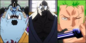 Spoilers One Piece Chapitre 1118 - Zoro et Jinbe font équipe contre Nusjuro