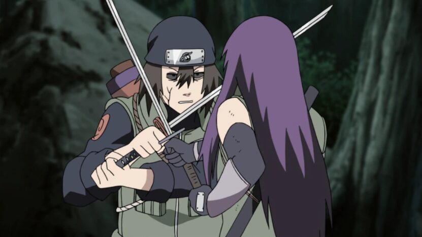 Yugao Uzuki dans Naruto Participation à la Quatrième Grande Guerre Ninja