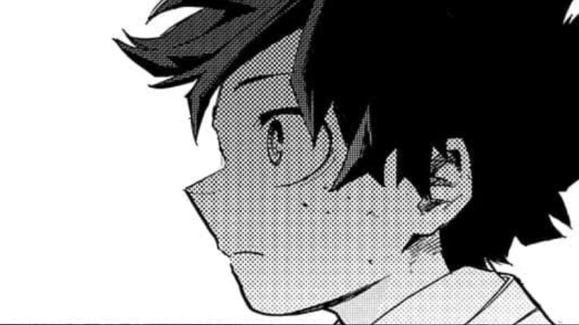 Deku dans le manga My Hero Academia Chapitre 428 