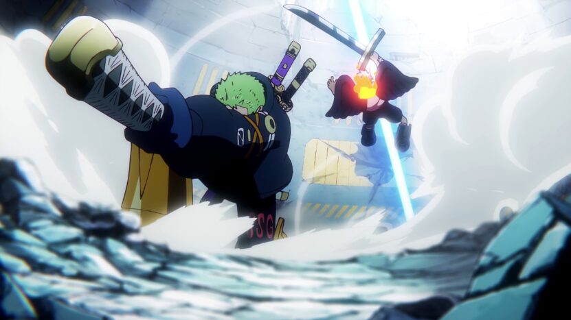 Zoro et S-Hawk dans One Piece (Crédit photo : Toei Animation)