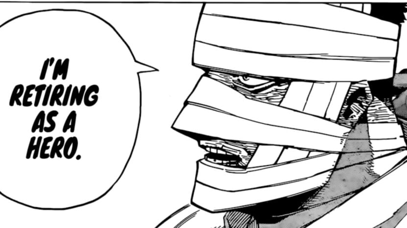 Endeavor dans le manga My Hero Academia