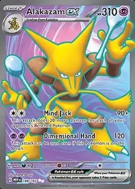 carte Pokémon ultra rare Alakazam