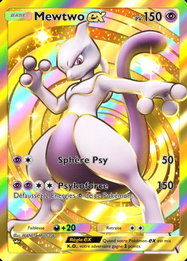 Mewtwo Ex Puissance Génétique - Carte 286/226 - Mewtwo Pokemon Pocket JCC